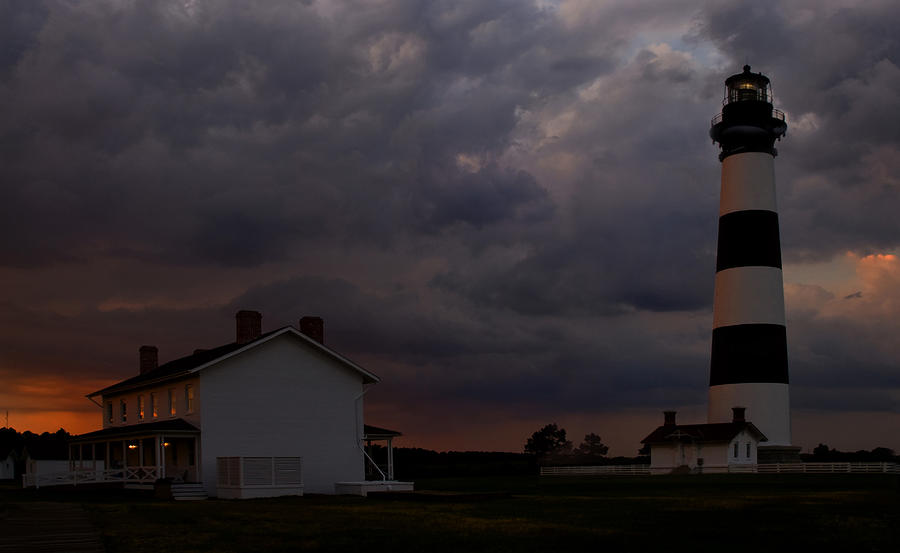 Bodie Island Lighthouse Photograph by Wade Aiken