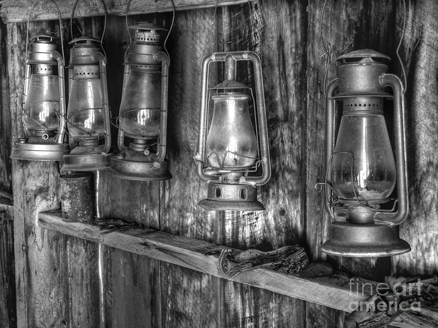 Bodie Lanterns Photograph by Scott McGuire