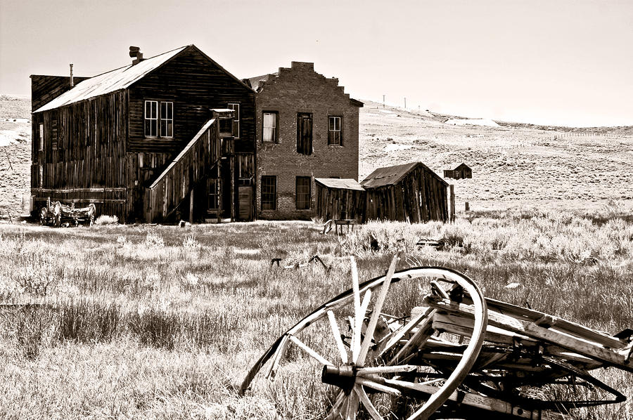 Bodie-Still standing Photograph by Gary Brandes
