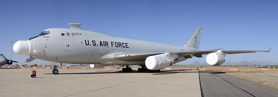 Boeing YAL-1A Airborne Laser Testbed Davis-Monthan AFB April 15 2012 Photograph by Brian Lockett