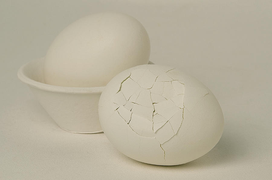 Egg Photograph - Boiled Eggs by Mukesh Srivastava