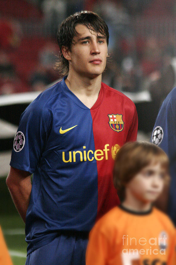 Bojan Krkic in Champions League Photograph by Agusti Pardo Rossello