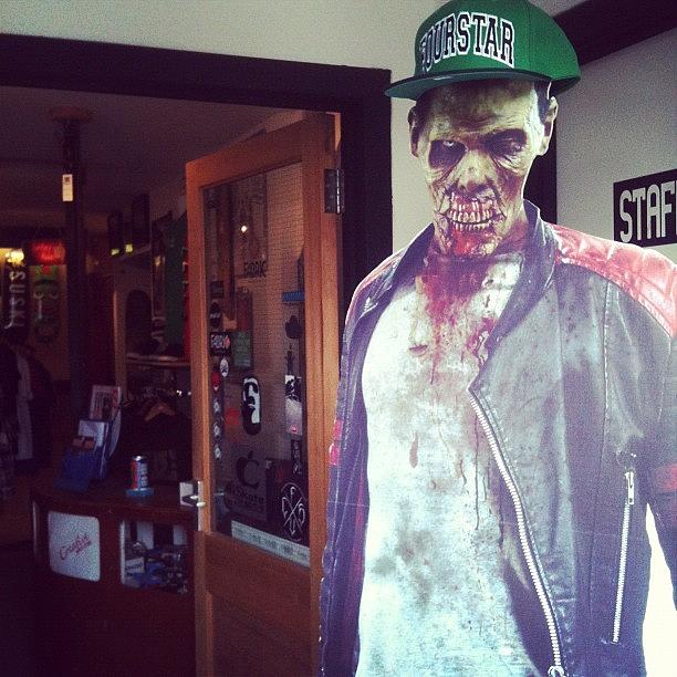 Skateboarding Photograph - Bollocks A Zombie Just Arrived At by Creative Skate Store