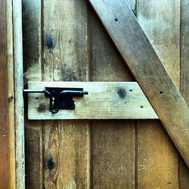 Bolt Photograph - Bolt The Door by Trever Miller