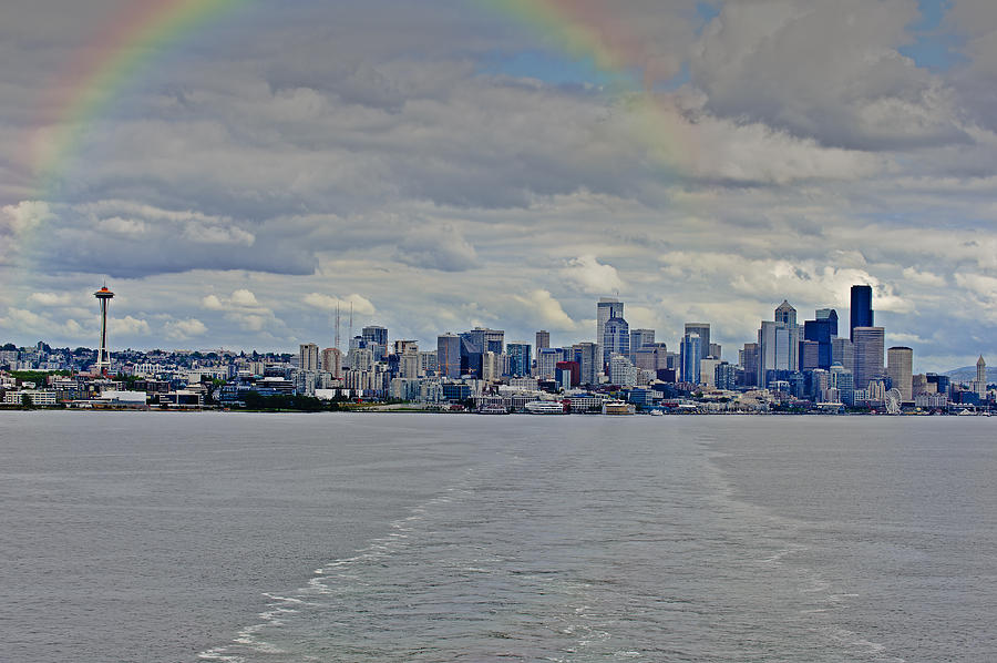 Bon Voyage Seattle Photograph by Edward Kovalsky