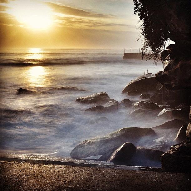 Bondi Sunrise Yesterday Morning Photograph by Pauly Vella