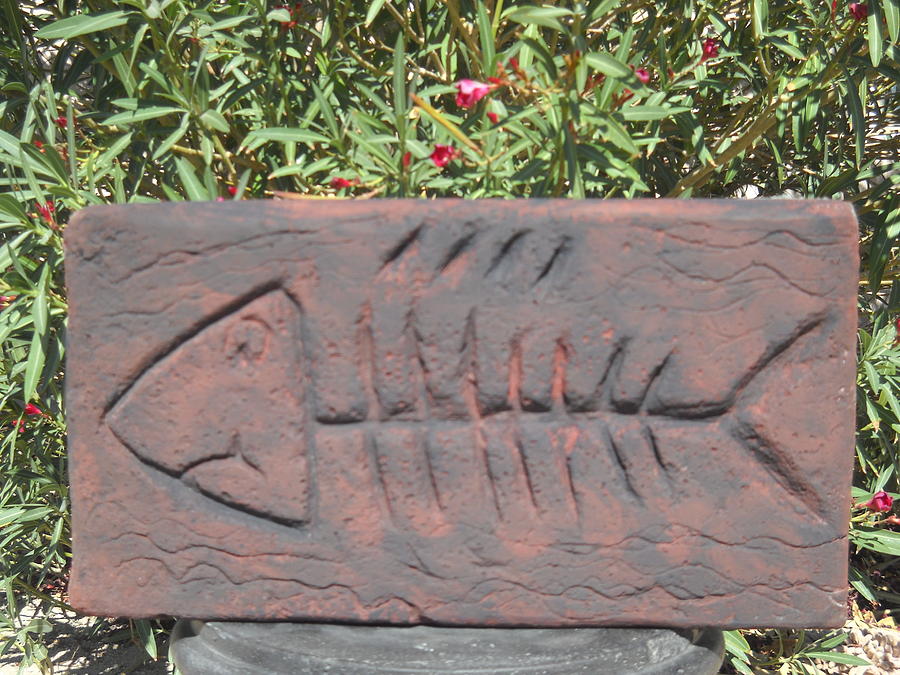 Fish Sculpture - Boner by Jane Williams