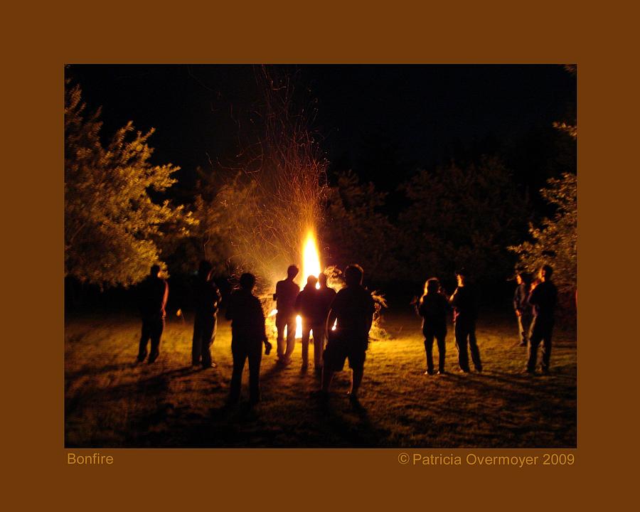 Bonfire Photograph by Patricia Overmoyer