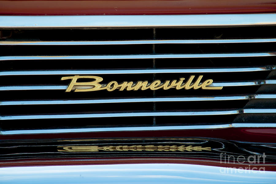 Bonneville Emblem Photograph by Mark Dodd