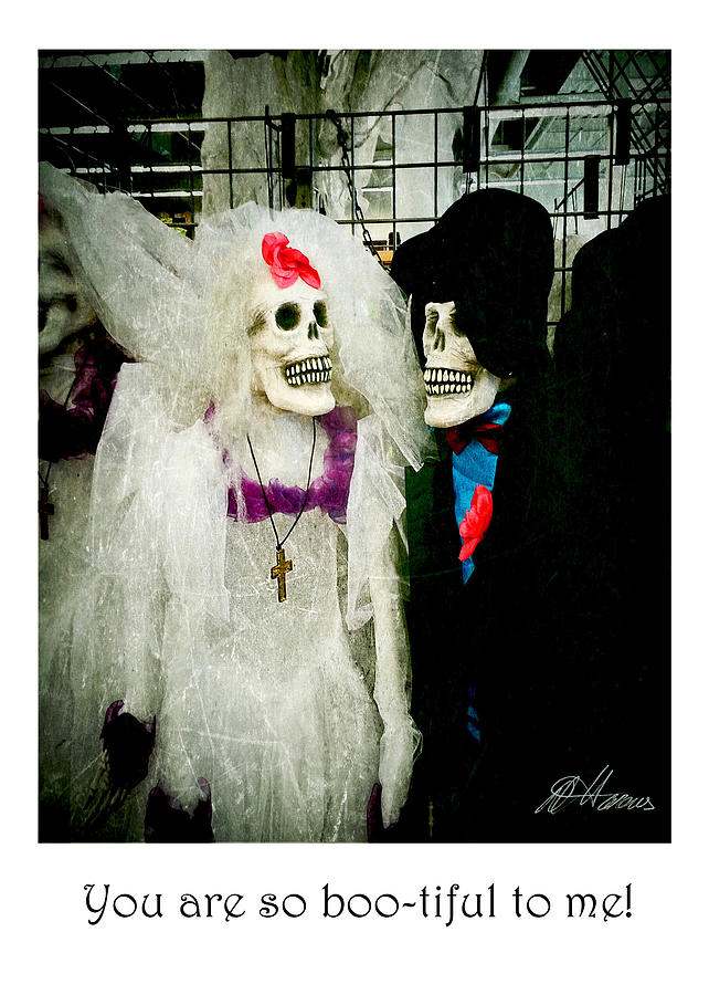 Boo-tiful Couple Photograph by Diana Haronis