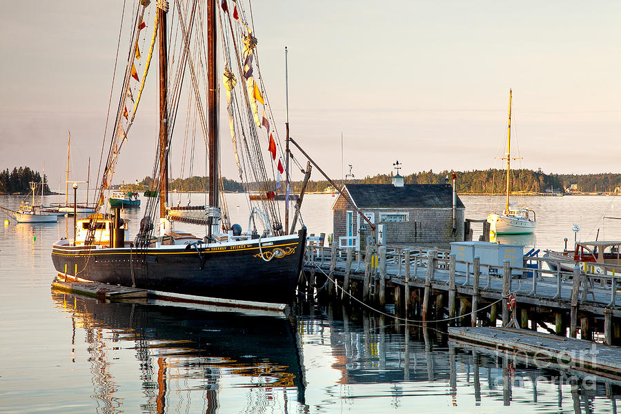 Boothbay morning Photograph by Susan Cole Kelly