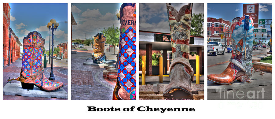 Boots of Cheyenne Photograph by David Bearden