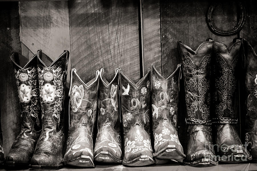 Boots Photograph by Sherry Davis