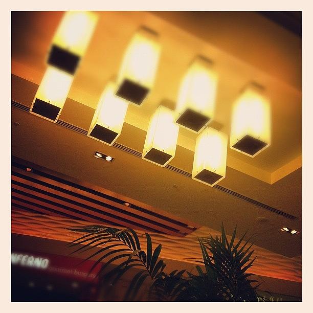 Lights Photograph - #bored #lights #mall by Angela Ritchie