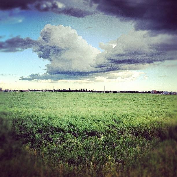 Nature Photograph - #bored #sky #clouds #love #instagood by Breanna W