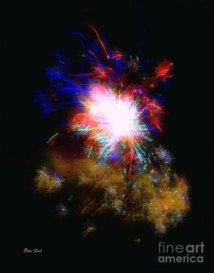 Born on the 4th of July Digital Art by Dale   Ford