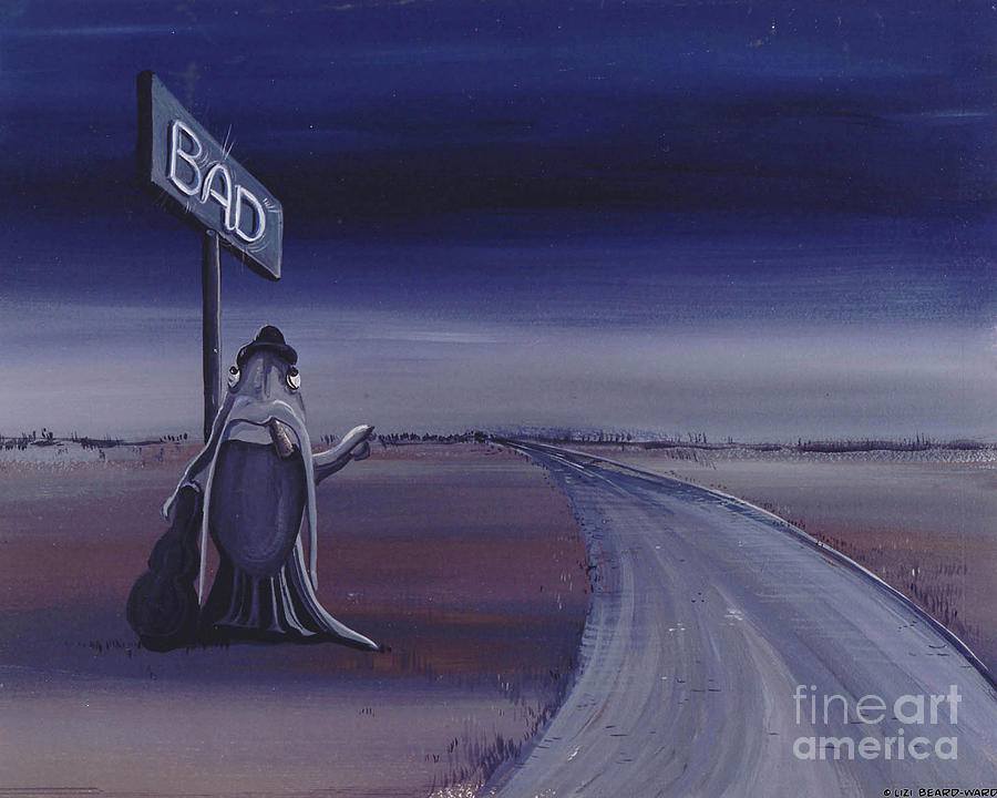 Born under a Bad Sign Painting by Lizi Beard-Ward
