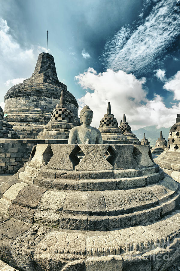 Borobudur Photograph by MotHaiBaPhoto Prints