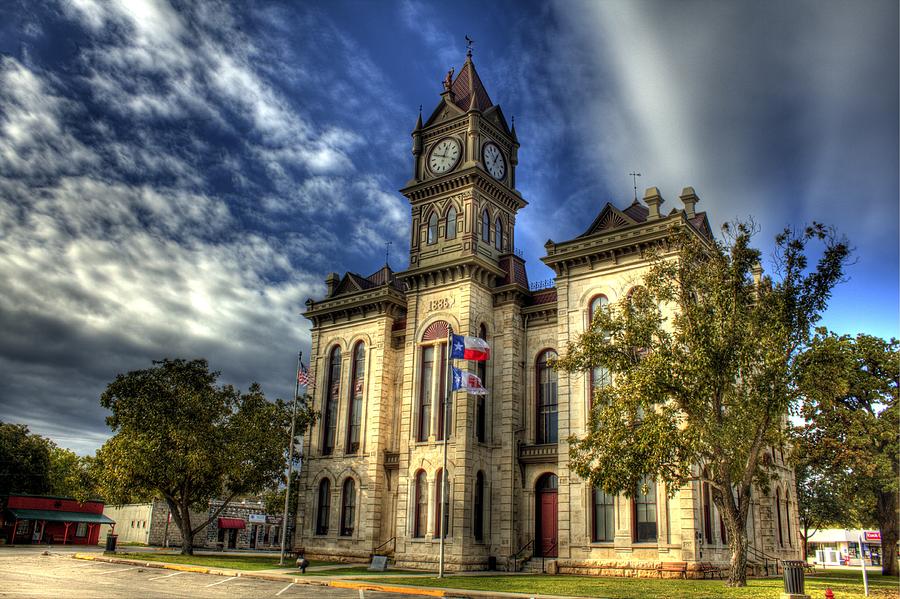 Bosque County Courthouse Photograph by Terence Russell Fine Art America