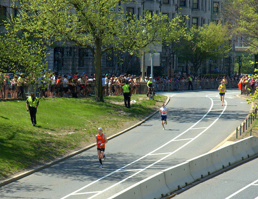 Boston Runners Photograph by Bruce Carpenter