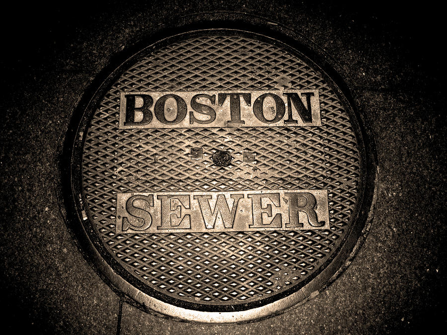 Boston Sewer Photograph by Sheryl Burns