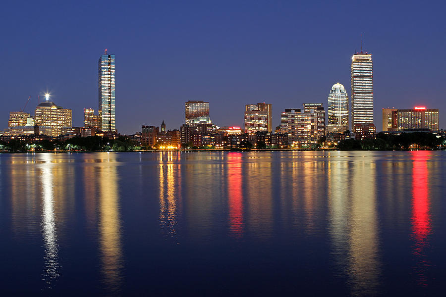 Boston Photograph - Boston Skyscrapers by Juergen Roth