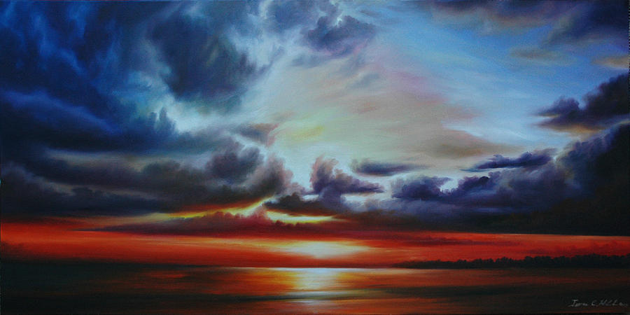 Botany Bay Sunrise Painting by James Hill