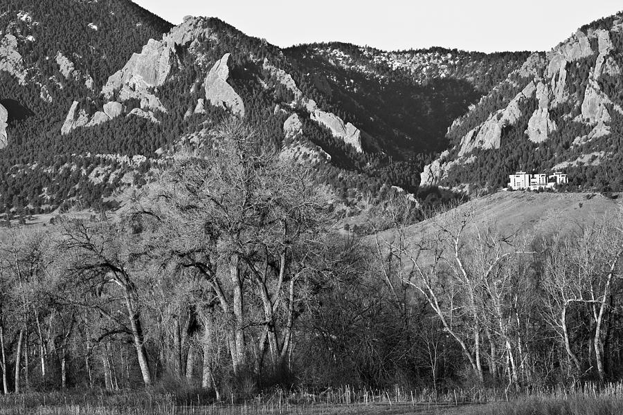 Landscape Photograph - Boulder Colorado Front Range NCAR View by James BO Insogna