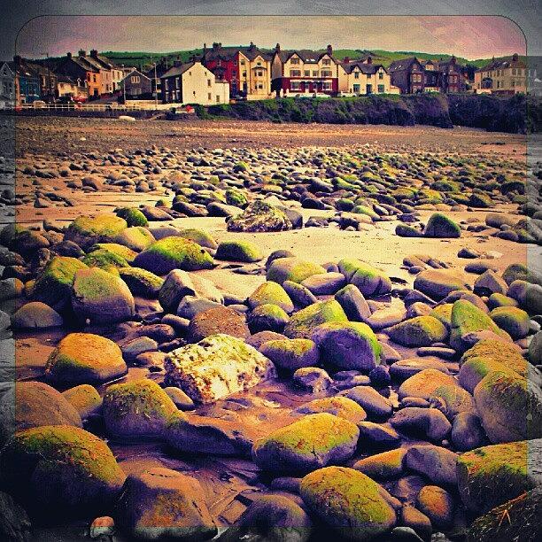 Pebbles Photograph - #boulders In #borth ... #wales #coast by Linandara Linandara