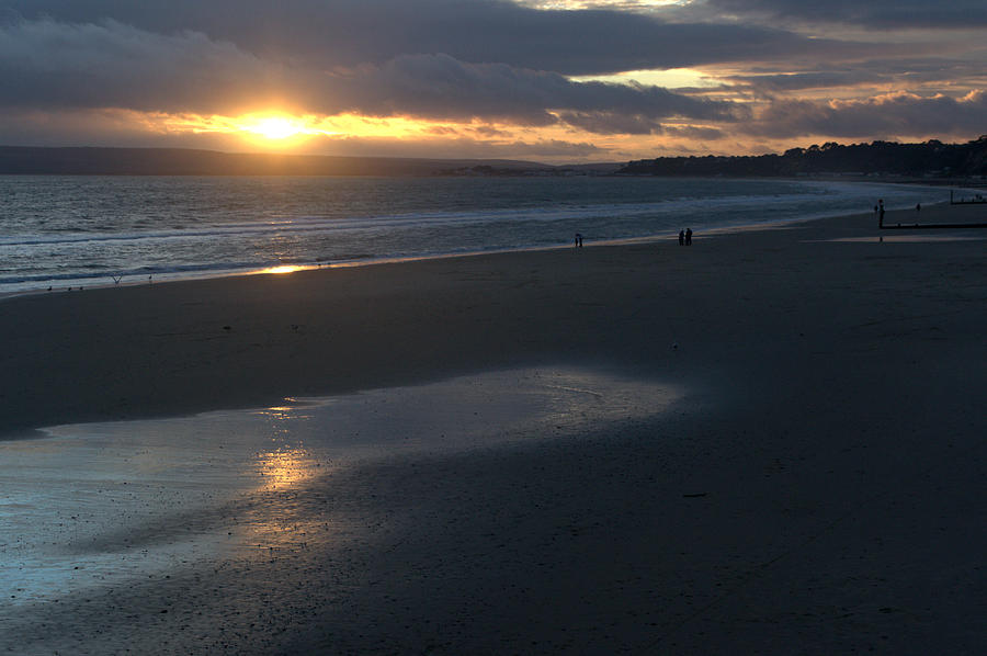 Bournemouth Sunset Photograph by Chris Day