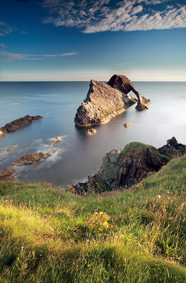 Bow Fiddle Rock  Photograph by Grant Glendinning