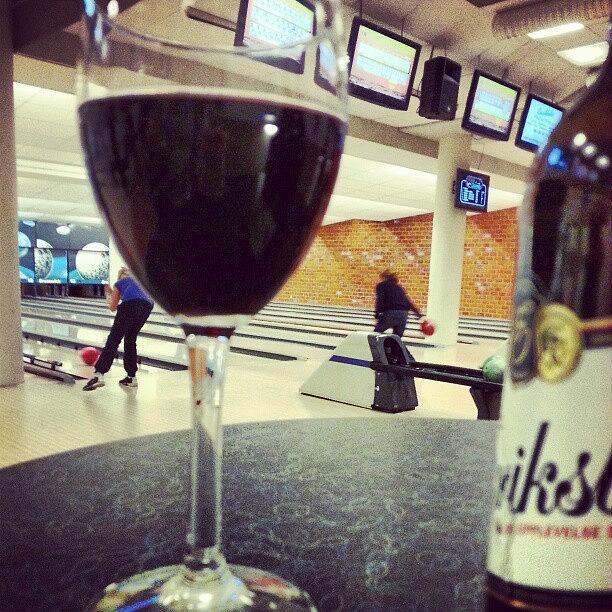 Beer Photograph - Bowlinh With The Pros #bowling by Martina Bruer