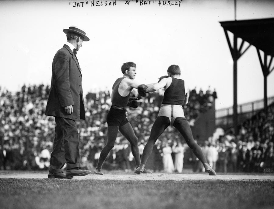 Boxing. Bat Nelson And Bat Hurley by Everett