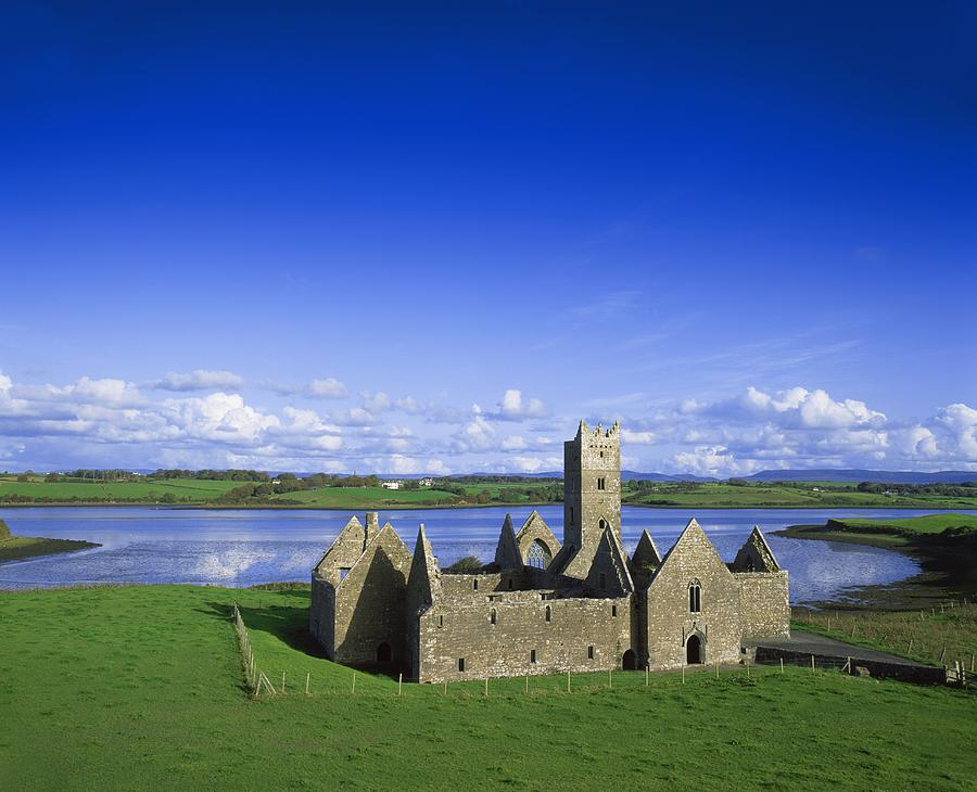 Landscape Photograph - Boyle Abbey, Ballina, Co Mayo by The Irish Image Collection 