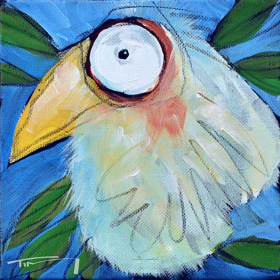 Branch Bird 1 Painting