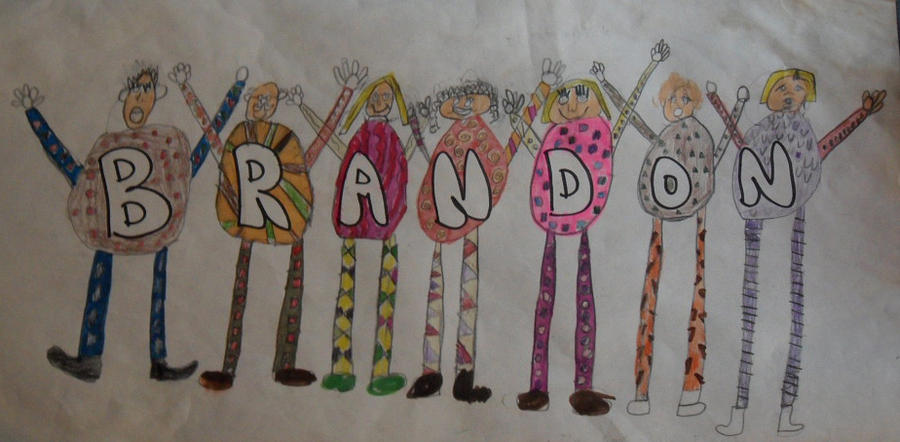 Brandons Masterpiece Drawing by Val Oconnor