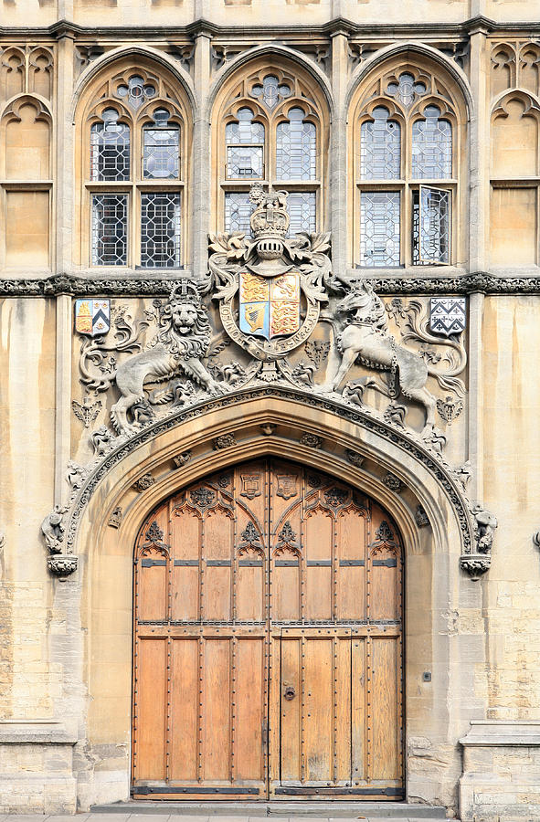 Brasenose College entrance Photograph by Paul Cowan