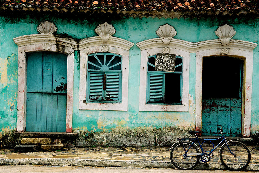 Brazil Bicycle Photograph by Claude Taylor