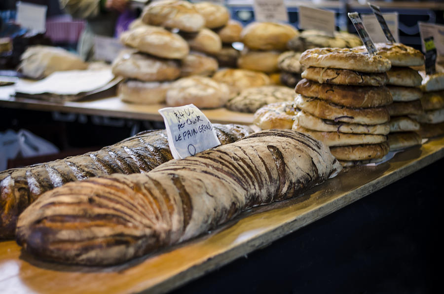 Bread Photograph - Bread Market by Heather Applegate
