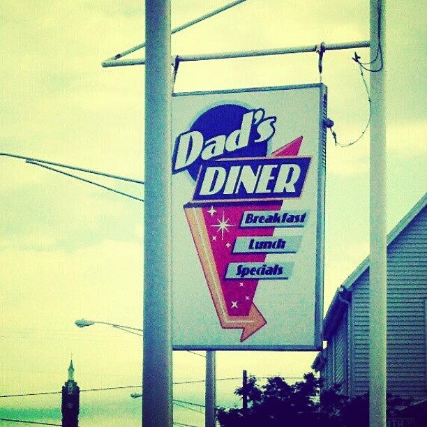 Indiana Photograph - Breakfast At Dads Diner In Jasper Indiana  by Melissa Lutes