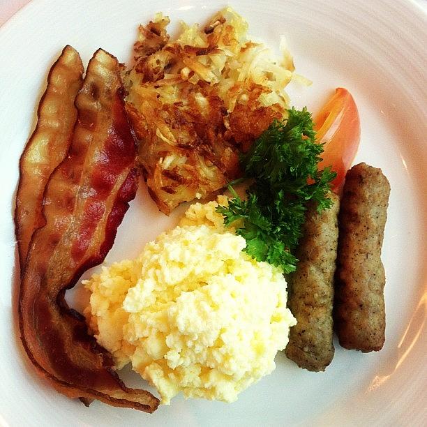 Egg Photograph - #breakfast #continental #shiok #best by Jerry Tang