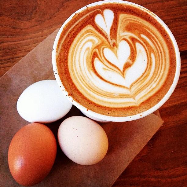 Egg Photograph - Breakfast Of Love And Champions by Emily Mulle