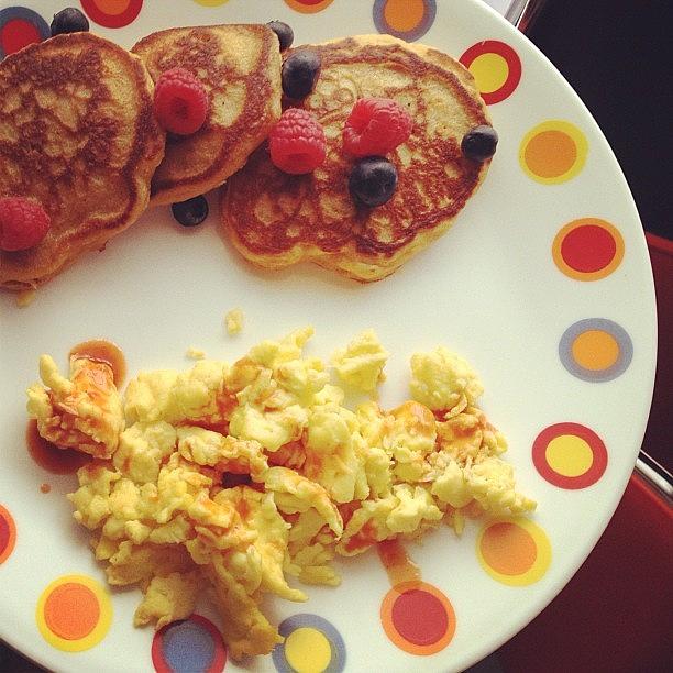 Egg Photograph - #breakfast #pancake #pancakes #jonspics by Jonathan Bouldin