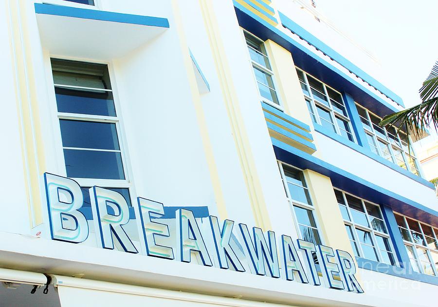 Breakwater Hotel South Beach Photograph by Rene Triay FineArt Photos