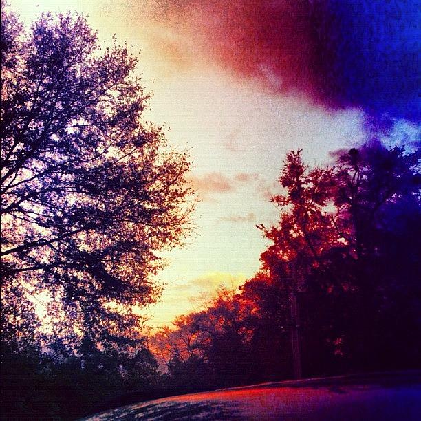 Tree Photograph - #breathtaking #sunset (: I Like The Way by Seth Stringer