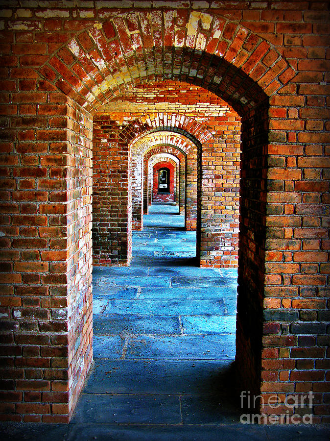 Brick Arches Photograph by Perry Webster