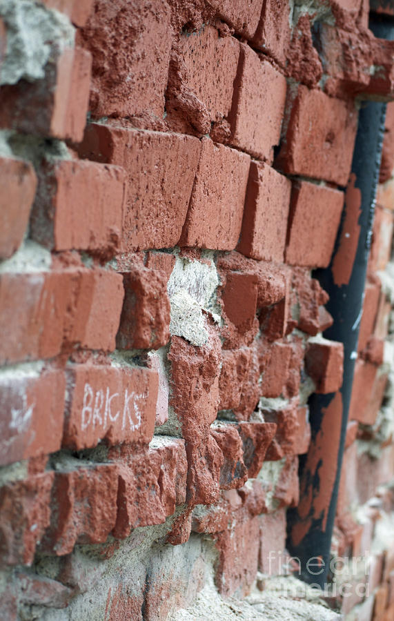 Bricks Photograph by Gwyn Newcombe