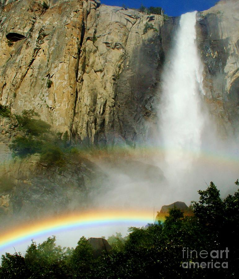 Bridal Veil Falls Photograph by Ellen Heaverlo
