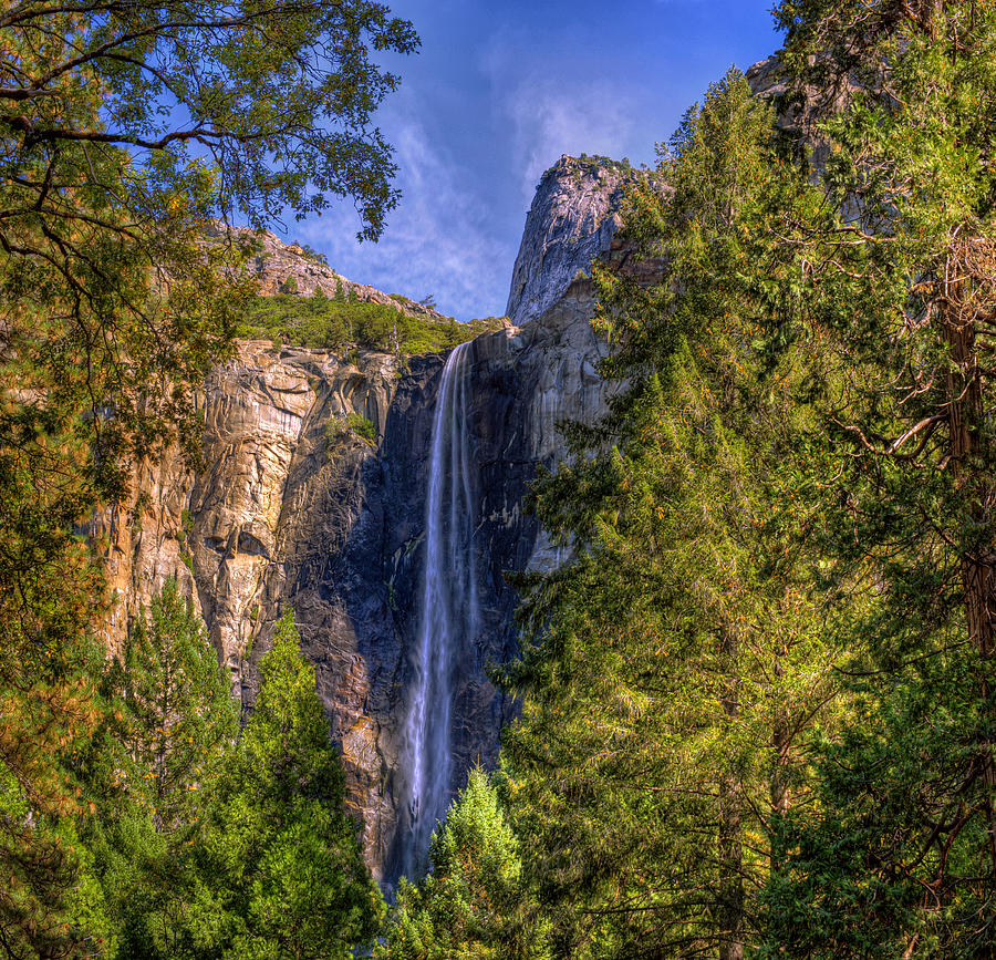 Bridal Veil Falls Photograph by Stephen Campbell