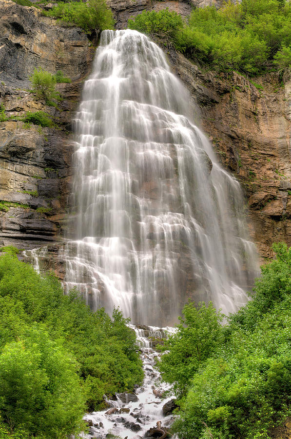 Bridal Veil Falls Photograph by Tom Kelly Photo